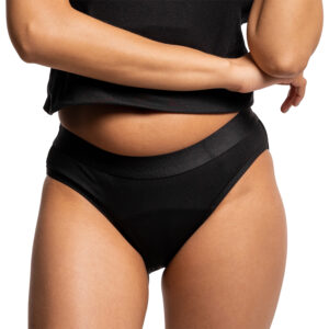 Lycra Period Panties Bikini Black